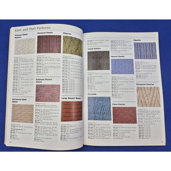 The Harmony Guides 450/440 Knitting Stitches 2 Volumes - Picture 13 of 15